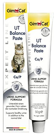 GimCat EXPERT LINE UT Balance Pasta, Snack per gatti funzionale che contribuisce alla salute del tratto urinario, 1 tubetto, 1 x 50 g