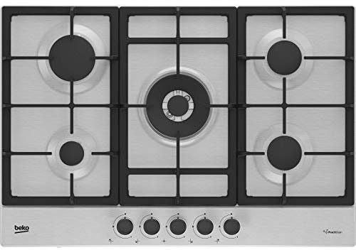 Beko HIAW75225SXE 75cm Gas Hob - Stainless Steel