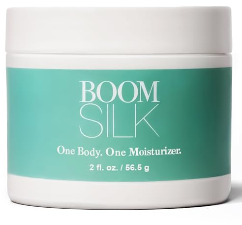 BOOM! by Cindy Joseph Boomsilk Verjüngende Bio-Gesichts- und Körper-Feuchtigkeitspflege Lotion, erweicht und schützt reife Haut (56 g)