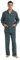 GLOBAL Homme Pyjama Flanelle | Ensembles de Pyjama Homme Coton | Vêtements de Nuit Haut Deux Pièces Chaud |Pyjama Sets Boutonnés à Manches Longues | Loungewear Carreaux Verts Noirs M