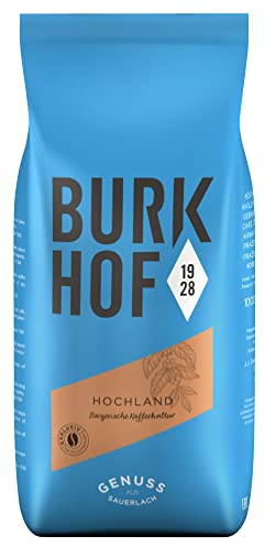 Kaffee HOCHLAND von Burkhof, 1000g Bohnen