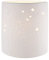 GILDE Prickel Lampe Tischlampe - Puste Blume - Dekoration - Höhe 20 cm, 32317, Weiß, Höhe 20,5 cm