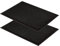 strapazierfähige Schmutzfangmatte – rutschfeste Türmatte – Fußmatte innen Sauberlaufmatte – Eingangsmatte - Vorleger anthrazit 80x120 cm 2er Set