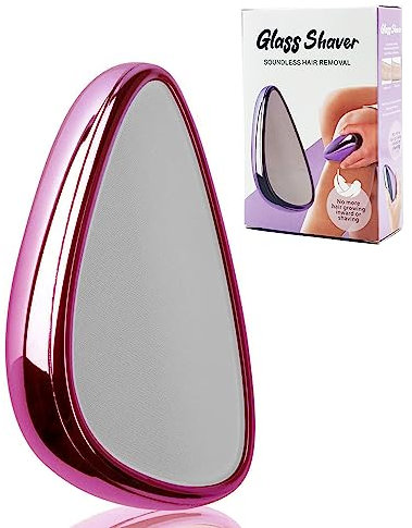 Sugeru 3rd-Neue Haarentfernung,Schmerzloser Epilierer damen | crystal haarentferner | Ergonomisches Design | Seidig Glatt Bein Arm Rücken Haarentfernung Werkzeug für Frauen Herren (Rosa)