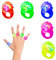 Partyring,Leucht Ringe,Leuchtende LED Party Ringe,5 Farben LED Fingerlicht,Fingerlichter Spielzeug für Kinder Erwachsene Leuchten Party,5 Stück