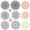 craspire Mandala-Blumen-Stempel, Transparent, Wiederverwendbar, Boho, Lotus, Yoga, Transparente Silikonstempel, Siegel, Vintage, Für Tagebuch, Kartenherstellung, Dekor, DIY, Scrapbooking, Zubehör