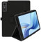 INSOLKIDON Kompatibel mit ZTE Nubia Red Magic Nova 10.9-INCH Tablet Hülle mit Standfunktion Slim PU Leder Schutzhülle [Auto Schlaf/Aufwachen] Klappbare Schutzhülle (Black)