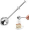 Flour Duster - Shaker per polveri Sifter, fine pasta di zucchero | Utensile da forno in acciaio inox portatile per dolci e dolci