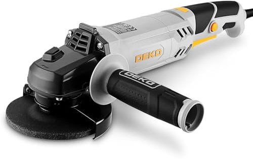 Angle Grinder Power Tool: DEKOPRO 115mm 900W Corded Electric Angle Grinder for Cutting,Polishing and Grinding Long Handles