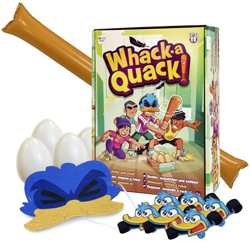 Play Fun Whack-a-Quack Game for Lowered Families and Friends, Dodge and Steal Families and Friends Ages 8+
