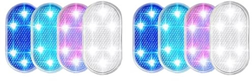 Luoilba 8X LED-Lampe für Roller-Nachtfahrten, Skateboard-Ausrüstungszubehör