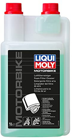 Liqui Moly 1299 schiuma detergente per filtro per moto, 1 l