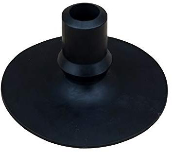 Acclaim Bowlers Bowling Walking Stick End Green Protector Round 12.5 cm Base 18mm And 22mm Diameter Option Push On Two Piece Style (18 mm Diameter)