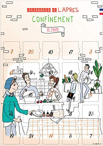 Original Adventskalender – 25 Tage zum Zurückholen – speziell für gute Jugendliche und Jugendliche – hergestellt in Frankreich.