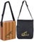 Btuty Tragbares Reise-Cajon-Box-Trommel Handtrommel Holz Percussion Instrument mit Gurt Tragetasche
