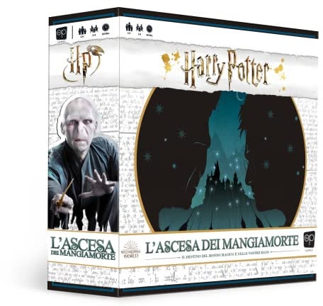 Asmodee: Harry Potter L’Ascesa dei Mangiamorte - Gioco da Tavolo, 2-4 Giocatori, 11+ Anni, Edizione in Italiano