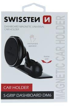 Swissten Kfz-Halterung für Armaturenbrett, S-Grip DM6, magnetisch