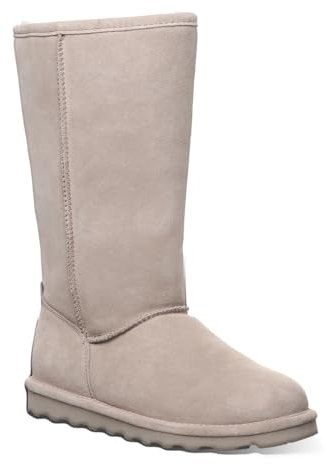 BEARPAW Damen Elle Tall Schlupfstiefel, Mushroom 500, 38 EU