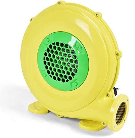 lkpqdwqz Portable Inflatable Blower, 450 Watt 0.6 HP Inflatable Bounce House Air Blower Pump Fan for Outdoor Bounce Houses, Water Slides Air Sofas, CE/UL Certification