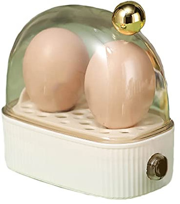 Egg Steamer,Small Egg Cooker, Egg Boiler and Poacher Electric, A Lovely Compact Design for Quick Egg Cooking,Perfect for Dormitory