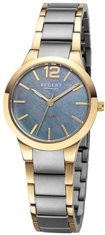 REGENT Solaruhr Damen Titan IPG Bicolor F-1535