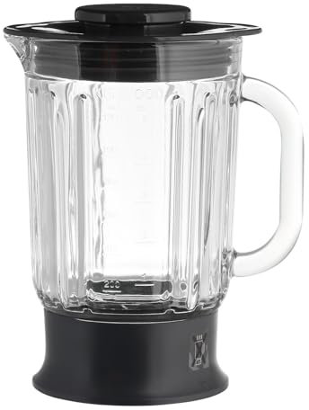 Masterpart Liquidiser Blender Jug Complete Lid & Base Compatible with Kenwood Multipro Food Processors FPM25 FPM250 FPM260 FPM270