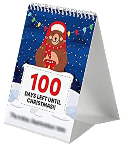 Urlaubs-Countdown-Kalender, bezaubernde Designs, personalisieren Sie festliche Feiern für festliche Heimdekoration, Weihnachts-Countdown-Kalender