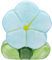 Busnos Stiftehalter Blume Zimmer Deko Cute Stiftehalter Boho Style Stiftehalter Kawaii Schreibtisch Blau Pen Holder Aesthetic Pinselhalter Stifte Organizer Schreibtisch Zubehör Geschenk für Frauen