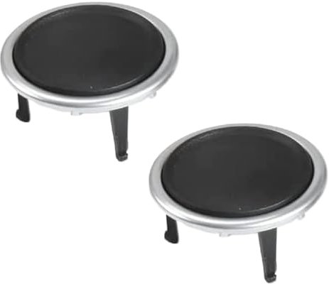 Generic 2Pcs Klimaanlage Bedienfeld Knopf Hinten Control Abdeckung Schalter 7N0907049C für Seat Alhambra und Sharan Ersatzteil