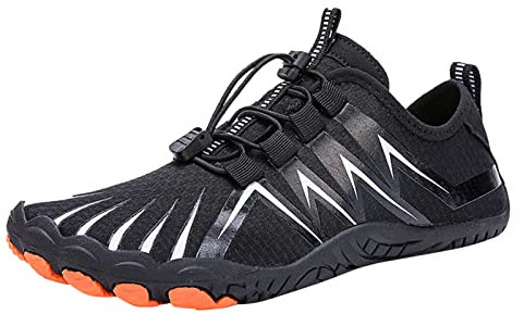 Generisch Badeschuhe-Herren, Schwimmschuhe Für Barfuß Tauchen Schwimmen Barfußschuhe Sommer Surfen Aqua Wandern Aquaschuhe Schnell Wasserschuhe Für Schnelltrocknend Strand Yoga Strandschuhe