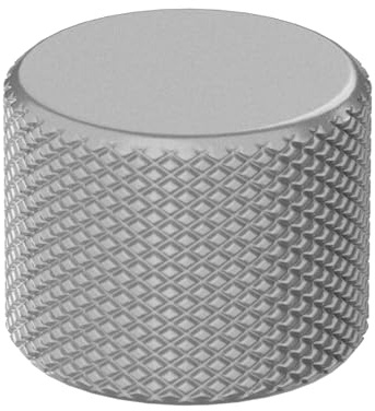 GLORIOUS Bouton Rotatif GMMK Pro Et Numpad (Silver Luster) | Aluminium Haute Qualité, Finition Satinée Anodisée, Installation Sans Outil Rapide, Contrôle Volume PC Sourdine Facile