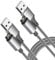 Garmin Watch Charger Cable, Nylon Charging Power Cord 2 Pack 1.2M, Compatible with Garmin Fenix 5 5S 5X 6 6S 6X Pro, Forerunner 745 935 945 955 965 Solor 245 255 265 Music, Vívoactive 3 4 4S