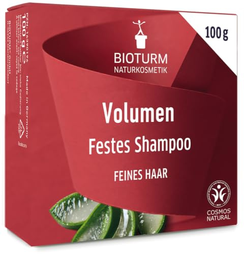BIOTURM Festes Shampoo Volumen 12 x 100 g