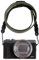 VOVMOEYA Camera Neck Strap,G7X MARK III body strap PU Shoulder Adjustable Strap for photographers for Fujifilm/for Nikon/for Canon/for Sony/for Minolta/for Panasonic/SLR/DSLR Cameras Texture-GREEN