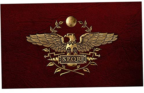 SPQR Flagge Senat Senat des Volkes Römischen Reich Banner Flagge mit Tarten 3 x 5 ftflag