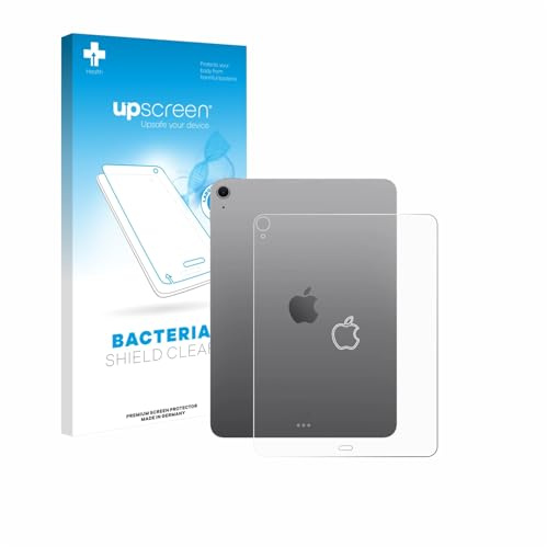 upscreen Schutzfolie für Apple iPad Air 13 M4 2026 | (Rückseite) Antibakterieller Displayschutz Made in Germany Transparente Folie HD-Klar