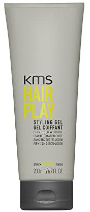 KMS HAIRPLAY Styling Gel für festen, langanhaltenden Halt, 200 ml