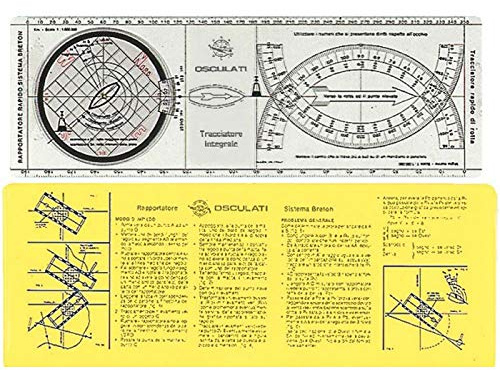 Osculati Navigationslineal