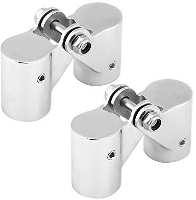 KIMISS Raccordi per tubi per tubi per rotaie per barche girevoli pieghevoli in acciaio inox per yacht(22mm)