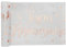 SANTEX 5668-20-30, Chemin de Table Joyeux Anniversaire Coton métallisé Blanc/Or Rose