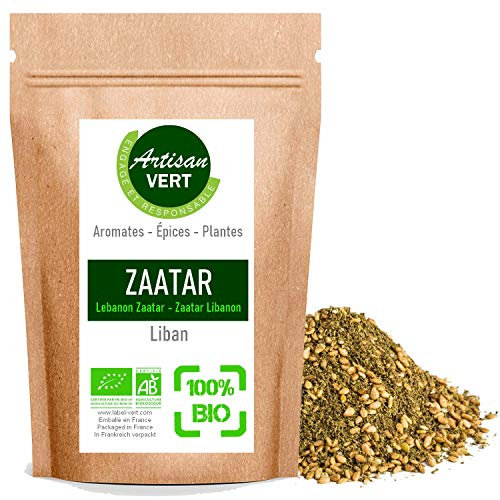 Zaatar, authentique, naturel, zatar Libanais,savoureux mélange d'épices pour cuisine libanaise (250g)