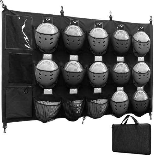 VISEMAN Helmtasche zum Aufhängen für Baseball, Softball, Dugout