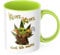 Kiffi Kiffen eine ich muss MIMIMI Tasse Sprüchetasse Spaßtasse Geschenkidee Geschenketasse Kindertasse Kindergeschenk (Grün)