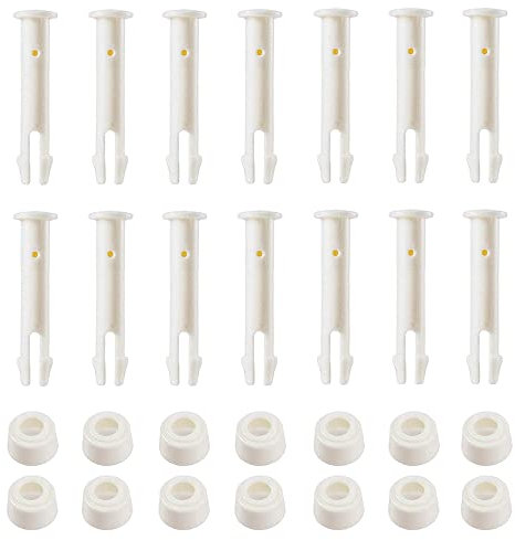 14 Stück Pool Ersatzteile Pool Kunststoff Verbindungsstifte Ersatzteile Frame Pool Teilige Joint Pins für Oberirdische Rechteckige und Runde Metallrahmen Pools