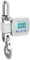 LeTkingok 500 kg tragbare elektronische Industriewaage, LCD-Digitalwaage, Kranwaage, robuste Gewichts-Haken-Hängewaage (weiß)