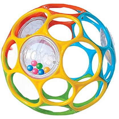 Greifling Ball Rassel Spielzeug für unterwegs, Baby Spielzeug 6 Monate Rassel Motorikball Greifball, Interaktives Babyspielzeug, Greifball, Greifling, Shake & Krabbel Motorikspielzeug Babyspielzeug