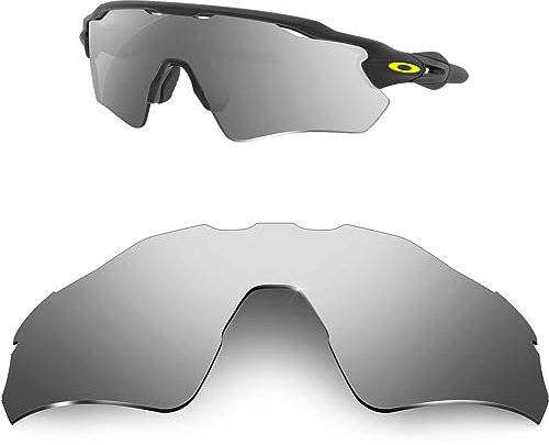HiCycle2 Polarized Replacement Lenses fit for Oakley Radar EV Path Sunglasses (silbrig)