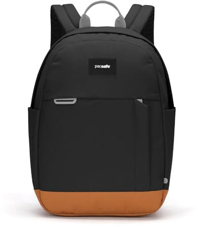 Pacsafe Go 15l Anti Theft Backpack, Jet Black, 15 Litre, Go 15l Anti Theft Backpack