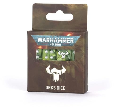 Games Workshop - Warhammer 40.000 - Orks Würfel-Set