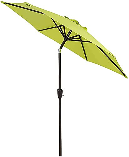 asdchZen Sombrilla Grande Sombrilla De Jardín Inclinable, Sombrilla De Patio con Manivela, Protección Impermeable Y Ultravioleta, Sombrillas, Playa, Sombrilla De Mesa Al Aire Libre